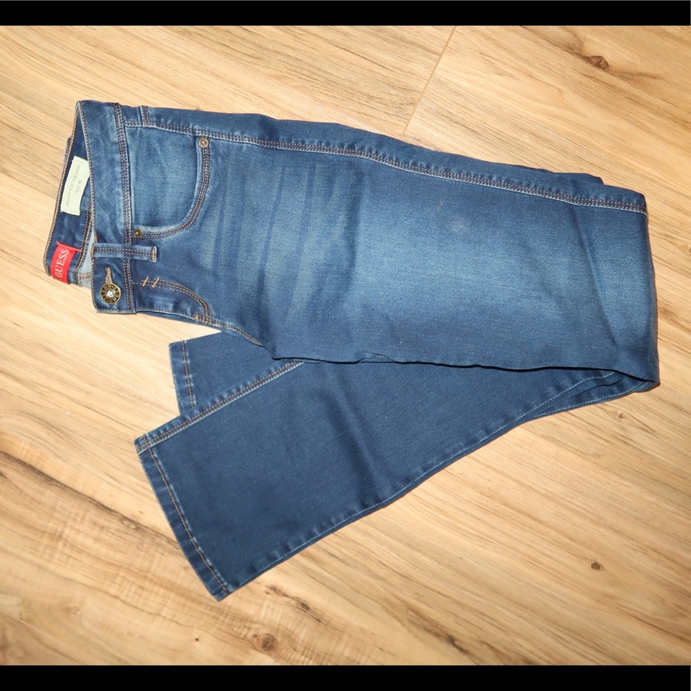 [ref 6] Guess Medium Rise Slim Boot Visha Fit Sz 25
